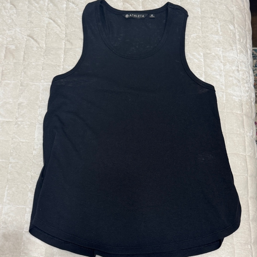Athleta Women's Classic Black Tank Top